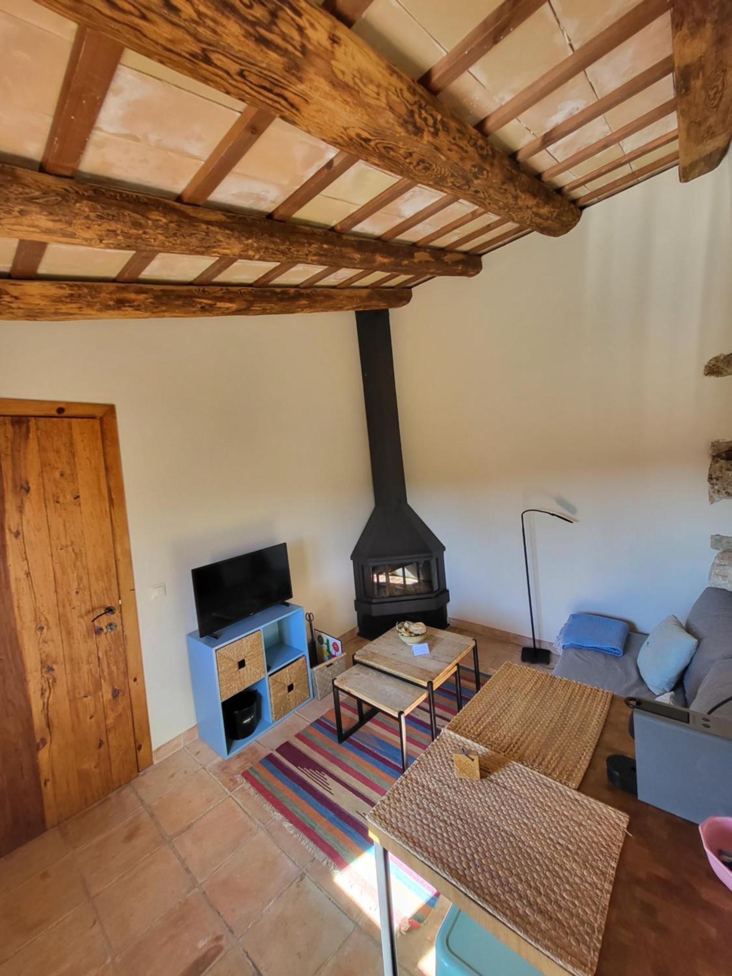 Casa Rural Masia Les Apieres El Pla de Manlleu Zewnętrze zdjęcie