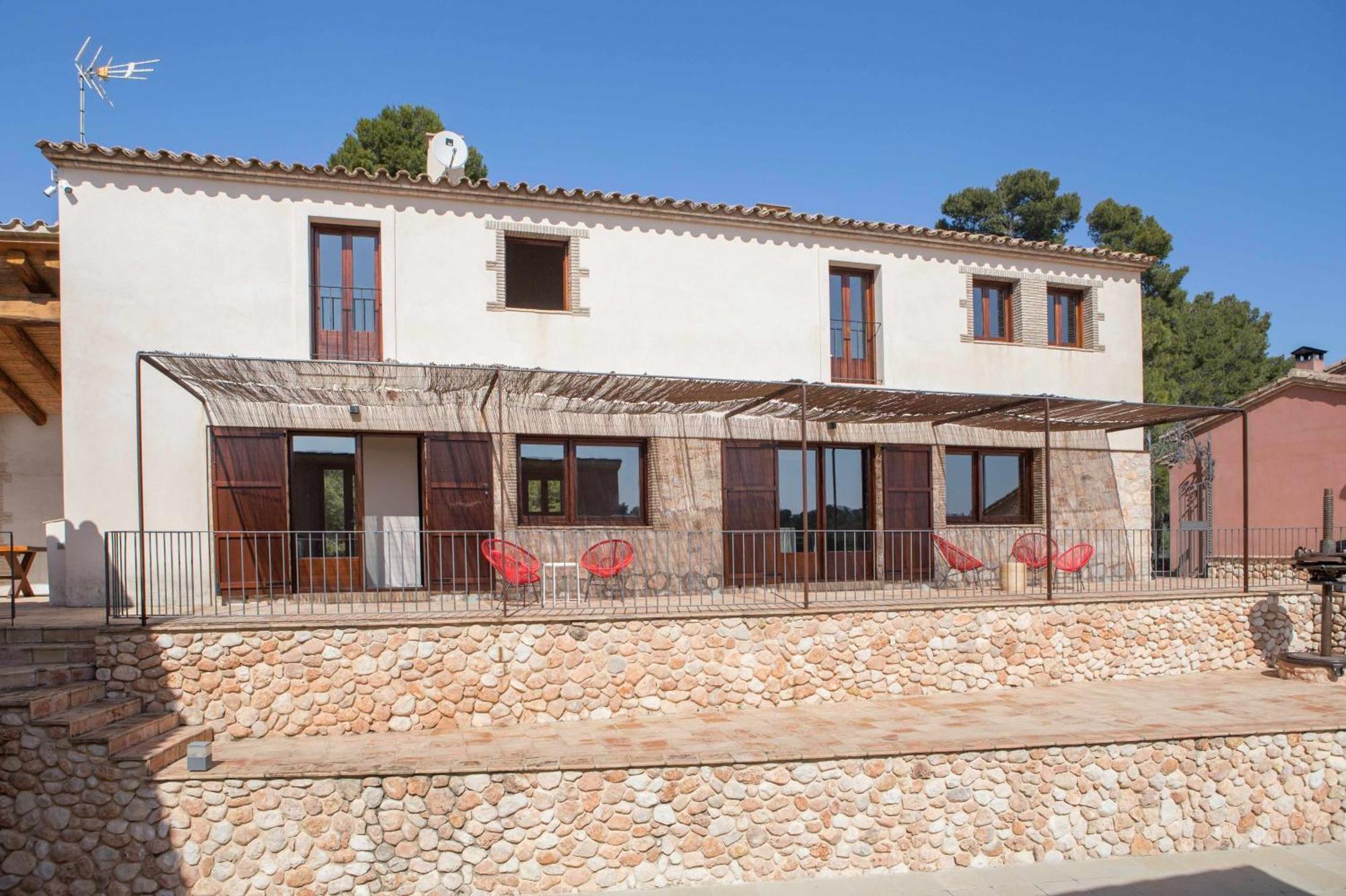 Casa Rural Masia Les Apieres El Pla de Manlleu Zewnętrze zdjęcie